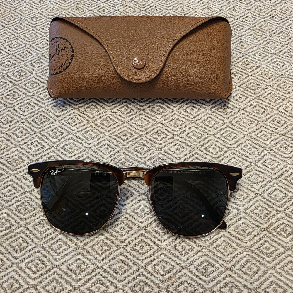 Ray-Ban Clubmaster XL Sunglasses with Case